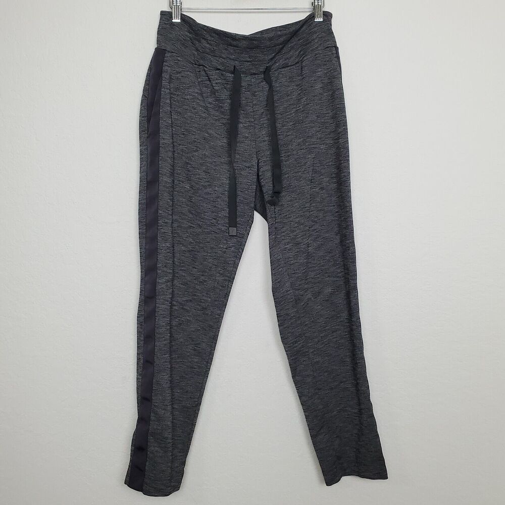 Athleta Womens Downtown Ankle Pant Size M Tall Heathered‎ Gray FLAW